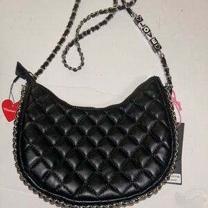 Black Quilted Women's Bag